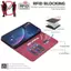 Ốp YJD Cho Honor 600 Pro Màu Trơn Họa Tiết Cao Bồi Da Khe Cắm Thẻ Vỏ Điện Thoại Chống Rơi
