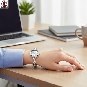 Đồng hồ nữ Dây thép không gỉ Thiết kế thanh lịch cho bé gái Công sở hàng ngày Sử dụng thông thường