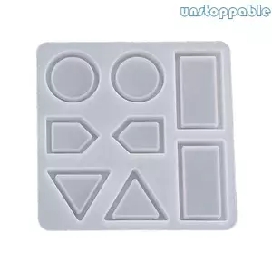 Unstop * Pha Lê Nhựa Dính Khuôn Bông Tai Mặt Dây Chuyền Đúc Khuôn Silicon DIY Dụng Cụ Làm
