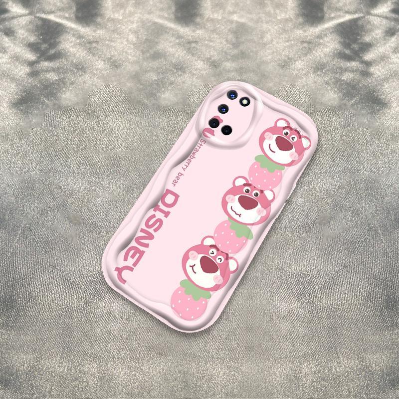 Thích hợp cho điện thoại thông minh 3D OPPO A52 A72 A92 TPU mềm Lotso Bear Loopy Vỏ điện thoại chống sốc