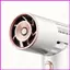 Quạt điện cầm tay có thể gập lại Thiết bị hiển thị kỹ thuật số Mini Quạt trang điểm du lịch cho cắm trại mùa hè Bãi biển ngoài trời lyuvn