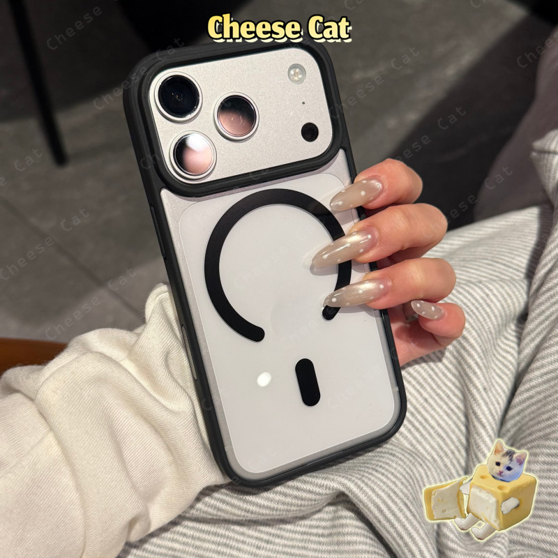 Hồng Từ Ốp Lưng iPhone HD Acrylic Mặt Sau Ốp Lưng Điện Thoại iPhone 13 Pro Max 14 15 Plus 11 12 16 17 Air Xs XR 7Plus