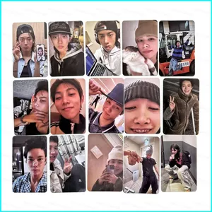 HT2 4 Cái / bộ LNGSHOT OHYUL LOMO Card EP 2nd Album Đào Tạo Ngày Bưu Thiếp Bộ Sưu Tập Ngôi Sao Ngoại Vi TH2