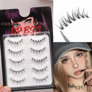Lông mi giả hình tự nhiên 5 cặp - Mô phỏng siêu nhẹ để trang điểm làm đẹp Cosplay