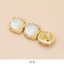 Phong Cách Trung Hoa Sườn Xám Nút Kim Loại Opal Trang Trí Retro Tấm Nút Phụ Kiện Trang Trí Phụ Kiện Phong Cách Trung Hoa Handmade 6.7