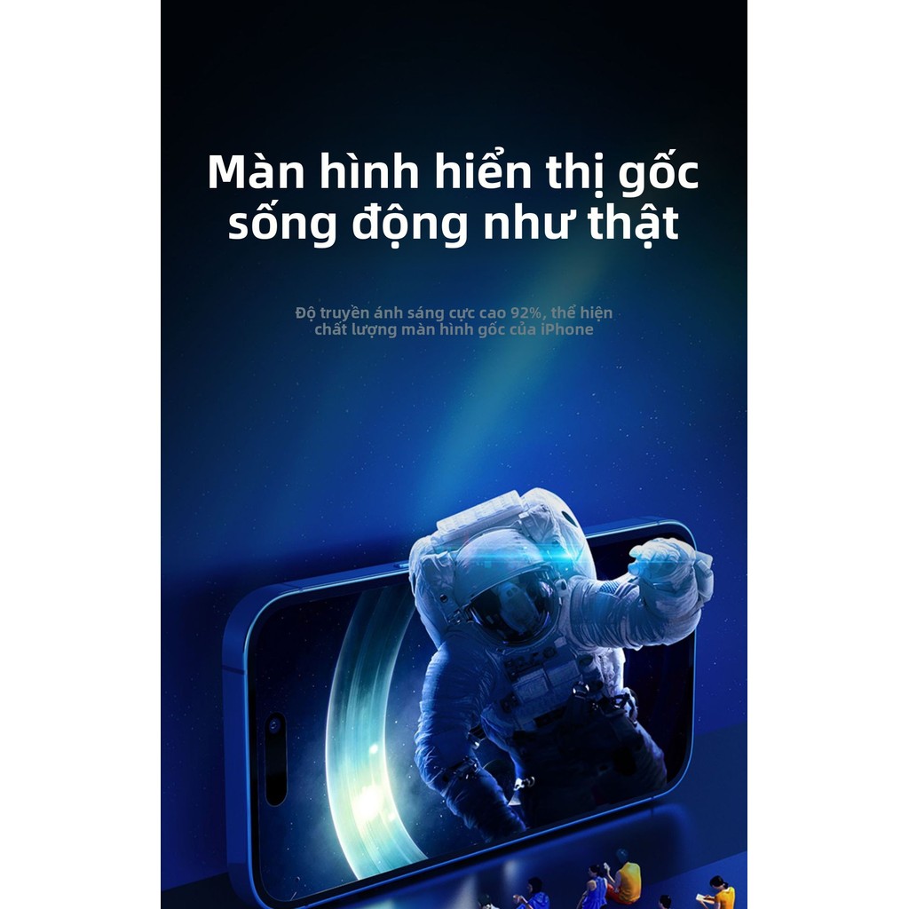 Thích Hợp Cho Apple 15promax Phim Cường Lực 16 Full Màn Hình 14plus Phim Riêng Tư 13 Chống Ánh Sáng Xanh 12 Phim Điện Thoại Di Động 11XR