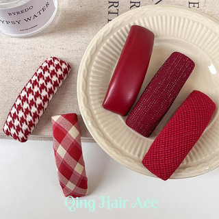 Rượu Vang Đỏ Nổ bb Kẹp Nữ Trán Tóc Gãy Bên Kẹp Tóc Cao Cấp Đầu Lưng Gãy Tóc Mũ Đội Đầu Sang Trọng