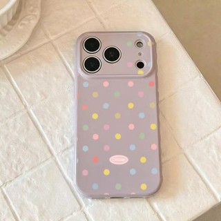 Dành Cho IPhone 17 16 15 14 plus 13 12 11 Pro Max 7 8 plus Trường hợp điện thoại nhiều màu sắc của Hàn Quốc