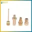 BVY 4 Cái / bộ Bộ Chuyển Đổi Van Chuyển Lốp Xe Đạp Van Đồng Bộ Chuyển Đổi Vòi Phun Đường Bộ & MTB Bộ Đầu Nối Đầu Phun Bơm Lốp.