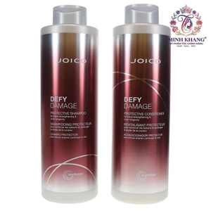 Dầu gội xả ngăn ngừa & chống hư tổn JOICO DEFY DAMAGE PROTECTIVE 1000mlx2 [ MK ]