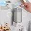 Pufangbliss Home 8-Pa Cotton Pad Dispenser Tiết kiệm không gian Dễ dàng lắp đặt cho phòng tắm VN