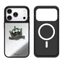 Ốp Gương Quái Vật Ngộ nghĩnh Từ Tính Ốp Lưng Điện Thoại iPhone 11 12 13 14 15 16 Plus 17 Pro Max Ốp Bảo Vệ Chống Sốc