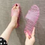 Phòng Tắm Chống Trơn Trượt Vệ Sinh Khử Mùi Pha Lê Dép Nữ Trong Nhà Hộ Gia Đình Chống Bụi Bẩn Dép Mềm-