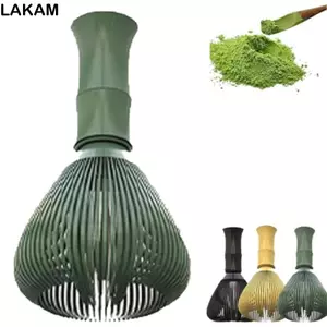 Máy đánh trứng LAKAM Matcha, Máy đánh trứng nhựa ABS có thể tái sử dụng, cấp thực phẩm có giá đỡ cọ trà