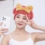 Mũ Sấy Tóc Siêu Thấm Hút Nhanh Khô Mũ Nơ Dễ Thương Tóc Sấy Khăn Rửa Tóc Mũ Tắm Nữ Khăn Trùm Đầu YCBY