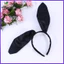 Băng đô đen Băng đô Bunny Hair Hairband zhenghtr