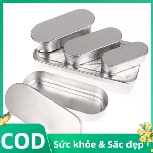 Trong kho nhôm khử trùng nha khoa hộp với nắp-Thiết bị phẫu thuật tiệt trùng container cá tuyết
