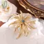 Trâm cài hoa dát sang trọng dành cho nữ Pin kim loại cho bộ đồ váy Sự kiện đặc biệt Phong cách bảo hộ lao động