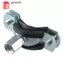 GAVESTO 2 Kẹp Hỗ Trợ, Có Móng Tay M8 Gắn Vít Có Thể Điều Chỉnh Ống Hỗ Trợ Kẹp, Sắt Mạ Kẽm Bạc Bền Đen PPR Sắt Kẹp Ống Công Nhân