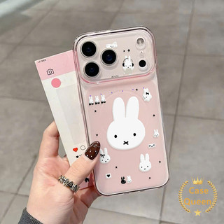 Cho iPhone 17 15 16 13 11 14 12 Pro Max 14 Plus 17 Air Hoạt Hình Dễ Thương Thỏ Corning Case