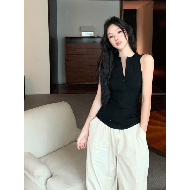 [Giảm giá có hạn trong thời gian] Áo thun ngắn cổ tròn màu xám mỏng vừa vặn cho nữ mùa hè Hot Girl Thời trang đường phố cao cấp Tất cả
