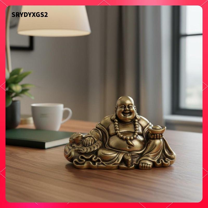 Thủ Công Bằng Đồng Tượng Phật Vui Vẻ Hình Phật Giáo Trang Trí Nhà Phật Trang Trí Nhà Cửa Cho Không Gian Bàn May Mắn