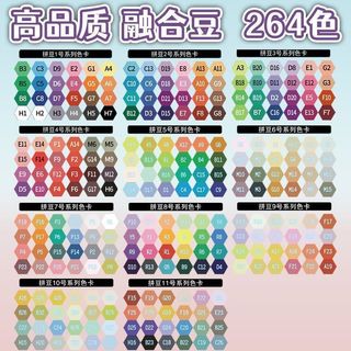 Đậu Fusion 2.6mm Cùng Phong Cách Doudou Tự Làm Chất Liệu Đồ Chơi Ba Chiều Doudou Chất Lượng Cao ADEY