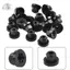 20 Chiếc Đai Ốc Nylon Đen Cho E36 E39 E46 E60 E61 E65 E90 E91 X3 Tuổi Thọ Dài