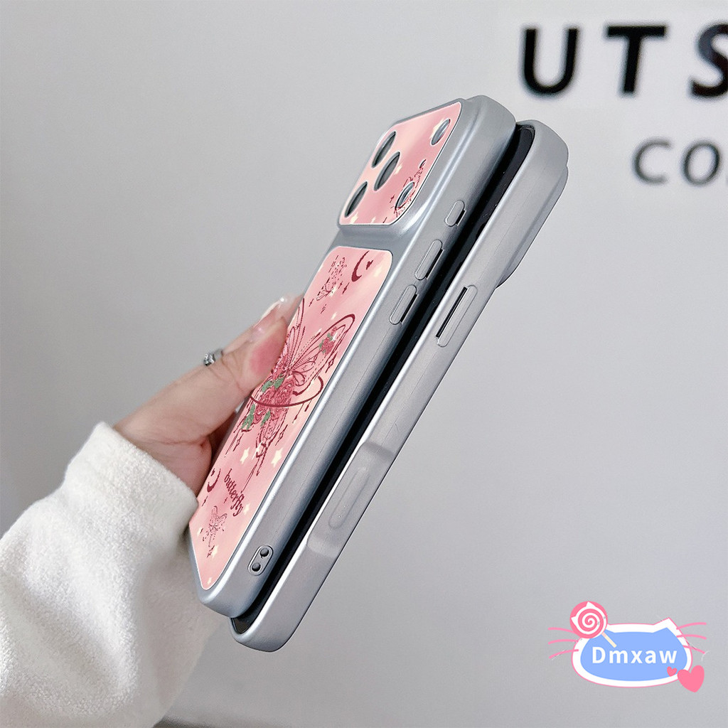Vỏ Da PU Bướm Hoa Hồng Thanh Lịch Cho iQOO 15R 15 Ultra 13 12 10 8 Pro Neo 10 10R 9 9S 8 Pro Plus Vỏ Điện Thoại Sang Trọng Vintage Nơ Hoa Lãng Mạn Bìa Mềm