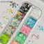 AA DIY Nail Art với 12 Lưới Hỗn Hợp Hình Tròn Nhiều Màu Sắc Lấp Lánh Và Phong Cách Hoa VN