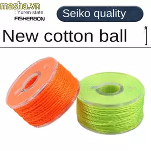 Sản phẩm bánh răng theo dõi câu cá, S M L Câu cá Dây thắt nút Cotton, 2024 Dụng cụ câu cá biển đá màu cam / vàng phụ kiện câu cá