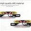 Đèn biển số xe máy LACYESUK, Đèn đuôi xe máy mắt quỷ sáng nhấp nháy, Đèn báo hướng 12V RGB Đèn cảnh báo phía sau chống nước ATV