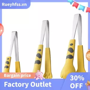 Mèo Móng Vuốt Hình Kẹp Thực Phẩm Hoạt Hình Dễ Thương Kẹp Bữa Ăn Thịt Nướng Kẹp Bánh Mì Nướng Kẹp Nhà Bếp Tiện Ích
