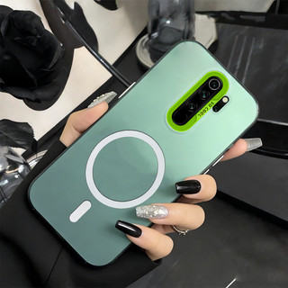 Ốp Lưng Cho Redmi Note 8 pro redmi Note 8 Vỏ Điện Thoại Vỏ Cứng Chống Sốc Thiết Kế Mới Thẩm Mỹ Mờ Từ Tính Cho Bé Gái Dễ Thương Đen CYBS1