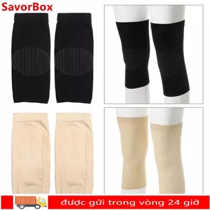 SAVORBOX 1 Cặp Tay Đầu Gối Nylon Chân Ngắn Giảm Đau Vớ Lụa Vô Hình