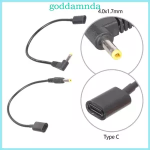 Cáp sạc nam GODD 5V Type C sang DC4017 cho máy chơi Game Loa màu đen