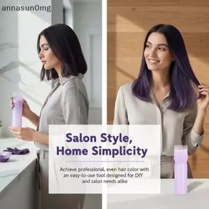 AA Hair Dye Chai Có Applicator Brush 120ML Salon Có Thể Tái Sử Dụng Chai Tô Màu Tóc DIY Dye Ứng Dụng Dụng Cụ VN