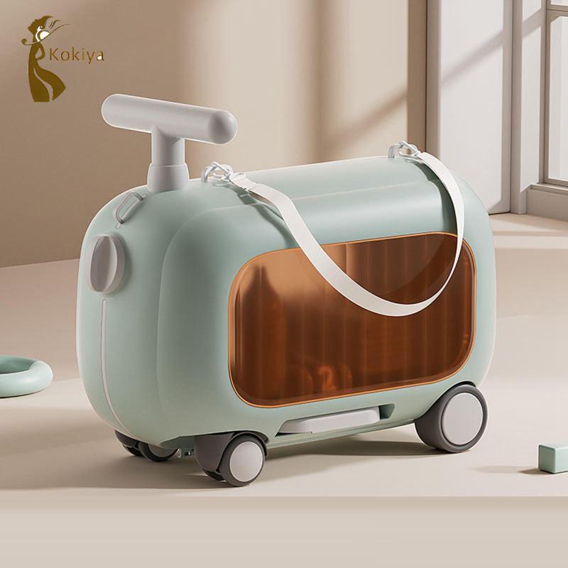 Túi du lịch trẻ em di động với xe đẩy 4 bánh Vali sức chứa lớn cho kỳ nghỉ gia đình và ngày nghỉ cuối tuần