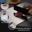<cosyh>Stainless Steel Doublesided Cutting Board with Round Guides for Pizza and Pastry