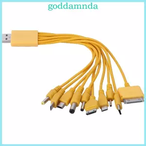 Cáp USB GODD Cáp Sạc Đa Năng Nhiều Dây Sạc Nhanh USB 9 06in 23cm