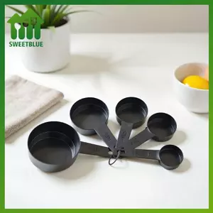SWEET 5 Dụng Cụ Đo Nhà Bếp Thìa Đo Muỗng Muỗng Muỗng Đường Bánh Nướng Bột Cốc Đo Nhà Bếp Thìa n