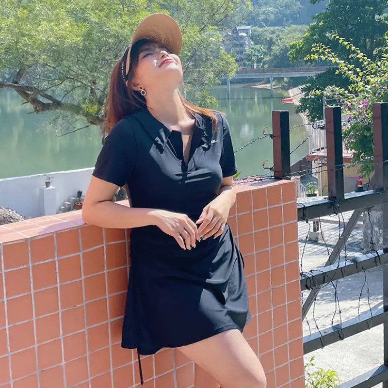Đồ bơi VN, Size lớn, Bọc mỡ, thon gọn hơn, Thích hợp cho nữ, Đồ thể thao chuyên nghiệp, Váy hai mảnh, Thời trang, Váy mùa hè ngắn tay, Hợp thời trang, Hàng mới về