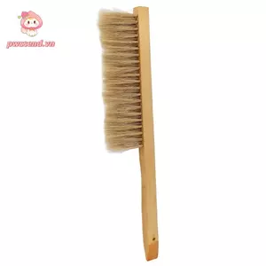 Bàn chải nuôi ong PWSEND, Lông mềm Bàn chải ong nhẹ nhàng, Tay cầm bằng gỗ Lông lợn bền Bàn chải tổ ong nuôi ong
