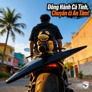 Psyduck Gatling trang trí nội thất xe, bàn làm việc, dân văn phòng, hàng đẹp có phụ kiện