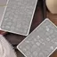 TRTR Năm Mới Móng Tay Nghệ Thuật In Thép Đĩa Nhảy Sư Tử Thỏi Vàng Pháo Hoa 14.5 * 9,5Cm Bản Mẫu Giấy Nến Hình Ảnh Tấm Dụng Cụ Làm Móng Tay VN