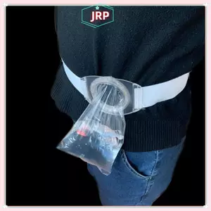 JRP 2 Chiếc Stiy Colostomy Ostomy Belt Túi Urostomy có thể thoát nước với 2 Túi Túi JRP