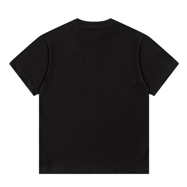 Chất Lượng Cao Phong Cách Mới 360g Nhãn Cổ Điển Sợi Đôi Cotton Nguyên Chất Áo Thun Unisex