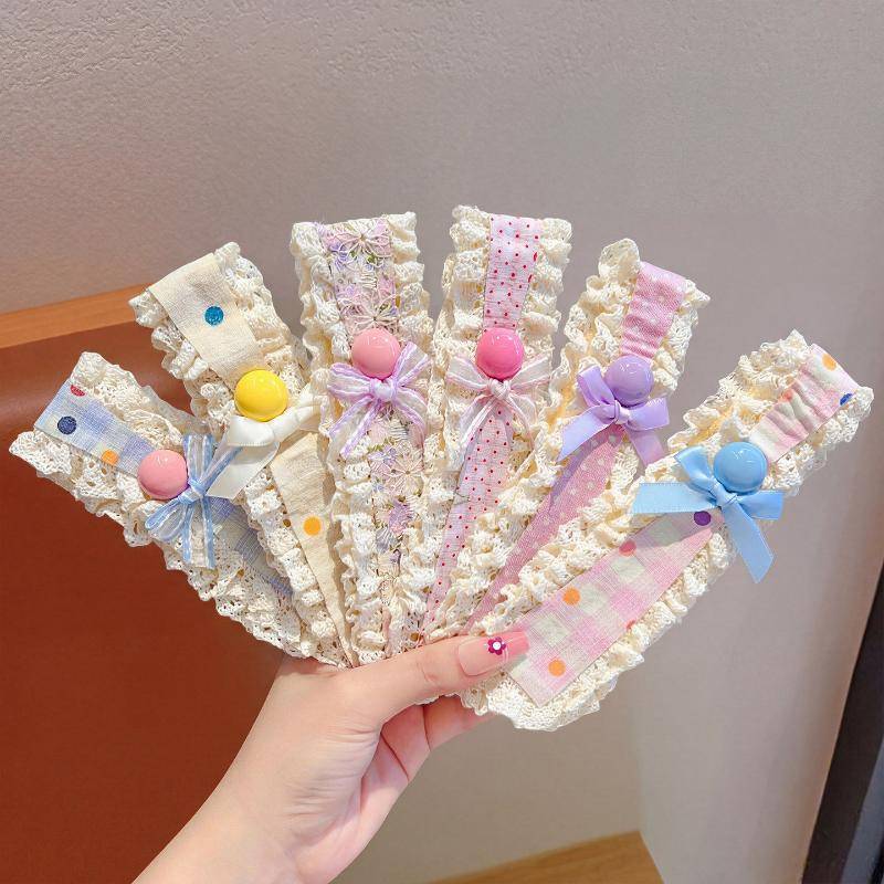 Springevenstar Retro Sang Trọng Cô Gái Phụ Kiện Tóc Dệt Kim Vintage Cho Thời Trang Hàng Ngày Springevenstar