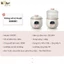 Nồi Nấu Chậm Bear SUBE001 Dung Tích 0.8L Nấu Cháo Ăn Dặm, Chưng Yến, Hầm Canh, Nấu Chè, Nấu Súp