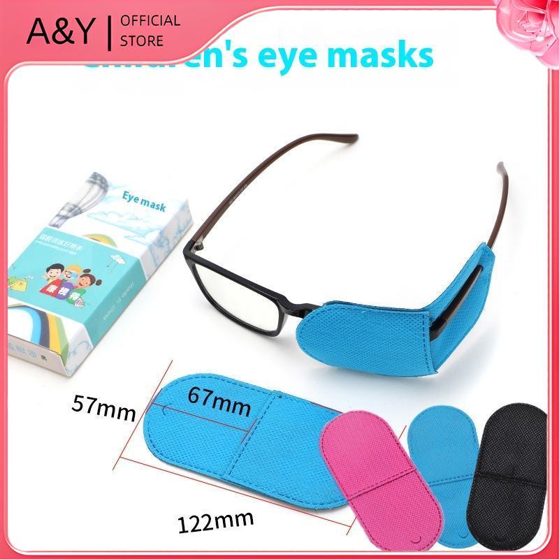 A & Y 6 Miếng dán che mắt điều trị nhược thị cho trẻ em, chăm sóc thị lực, miếng lót mắt cho bé trai, bé gái